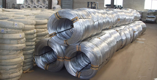 Hot dipped galvanised wire